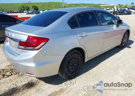 2013 Honda Civic Lx z USA, uszkodzony, nr VIN 19XFB2F51DE084023